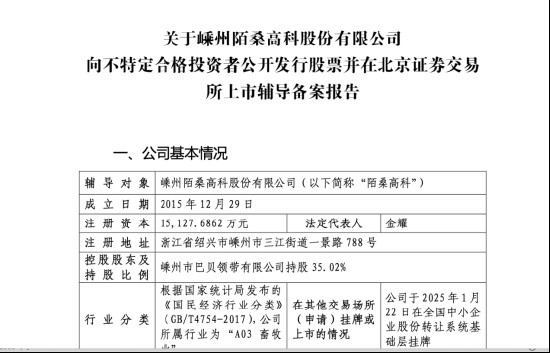  从领带产业到工业养蚕；陌桑高科十年探索冲刺资本市场；金耀家族布局蚕丝新材料。 股票财经 从领带产业到工业养蚕；陌桑高科十年探索冲刺资本市场；金耀家族布局蚕丝新材料。 股票财经